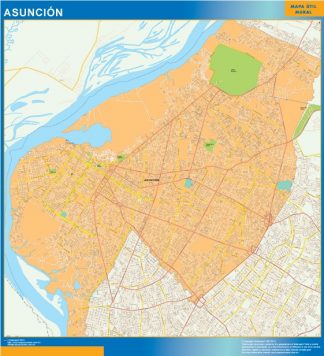 Mapa de Asuncion