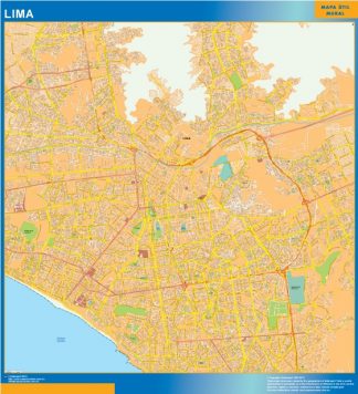Mapa de Lima