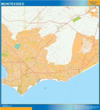 Mapa de Montevideo
